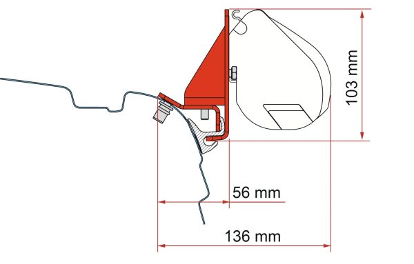 Adapter F35 Kit Combi Rail Bracket Online-Verkauf